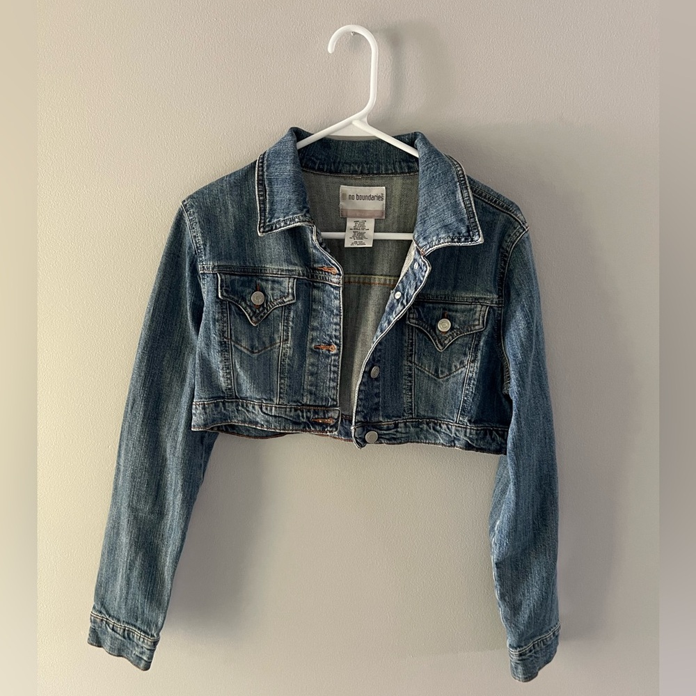 No Boundaries Stretch Denim Jacket